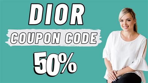 Dior coupon code